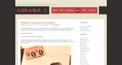 Desktop Screenshot of lesfoliesdebettie.com